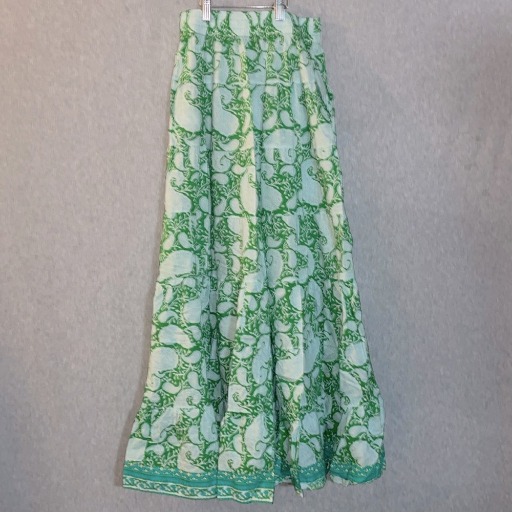 La Plage Jaipur Maxi Skirt Double Paisley Size S